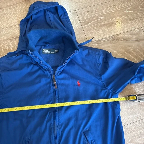 Vintage Polo Ralph Lauren Royal Blue Zip-Up Jacket - Picture 7 of 10